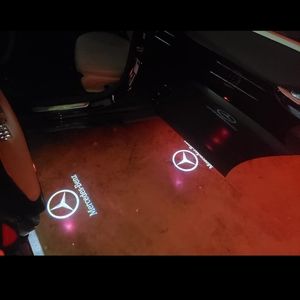 Set of 4 Mercedes car door projector logo ghost lights
